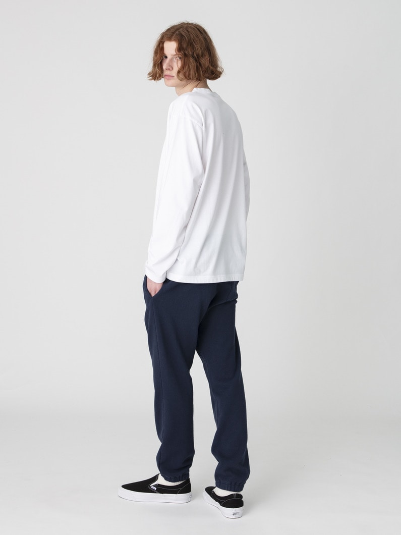 オーガニックコットン クラシック フレンチテリー スウェットパンツ（ネイビー） 詳細画像 navy 3