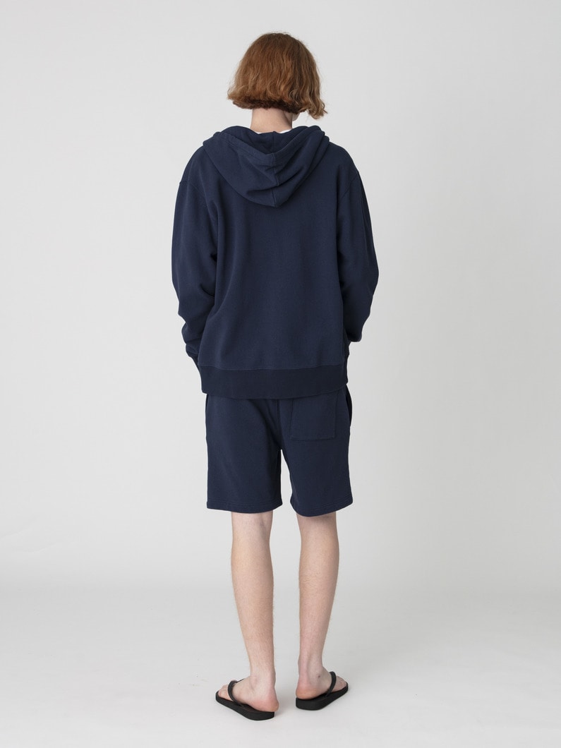 オーガニックコットン クラシック フレンチテリー スウェットショーツ（ネイビー） 詳細画像 navy 3