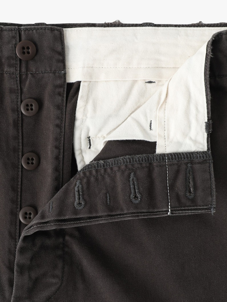 ヴィンテージ チノパンツ 詳細画像 khaki 2