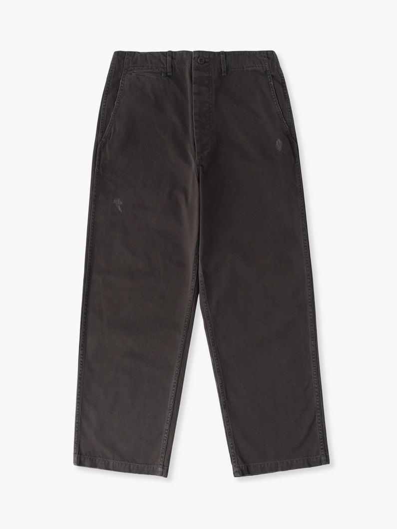 ヴィンテージ チノパンツ 詳細画像 charcoal gray