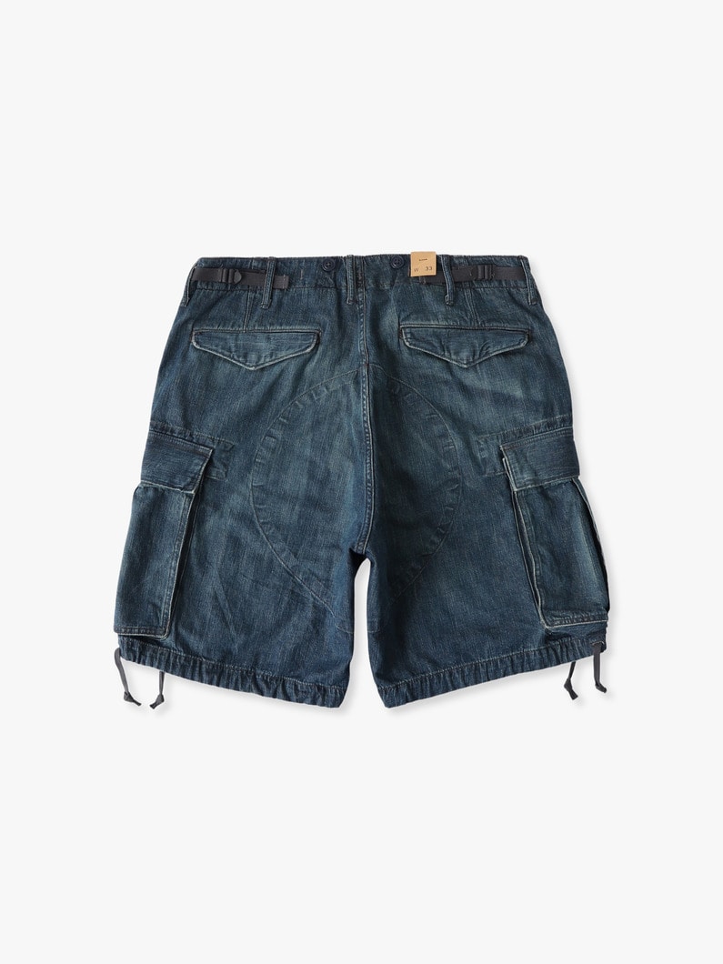 レッグ カーゴショーツ 詳細画像 indigo 1