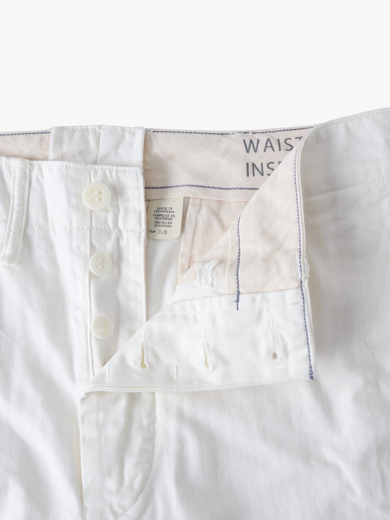 チノ オフィサーズ パンツ 詳細画像 white 2