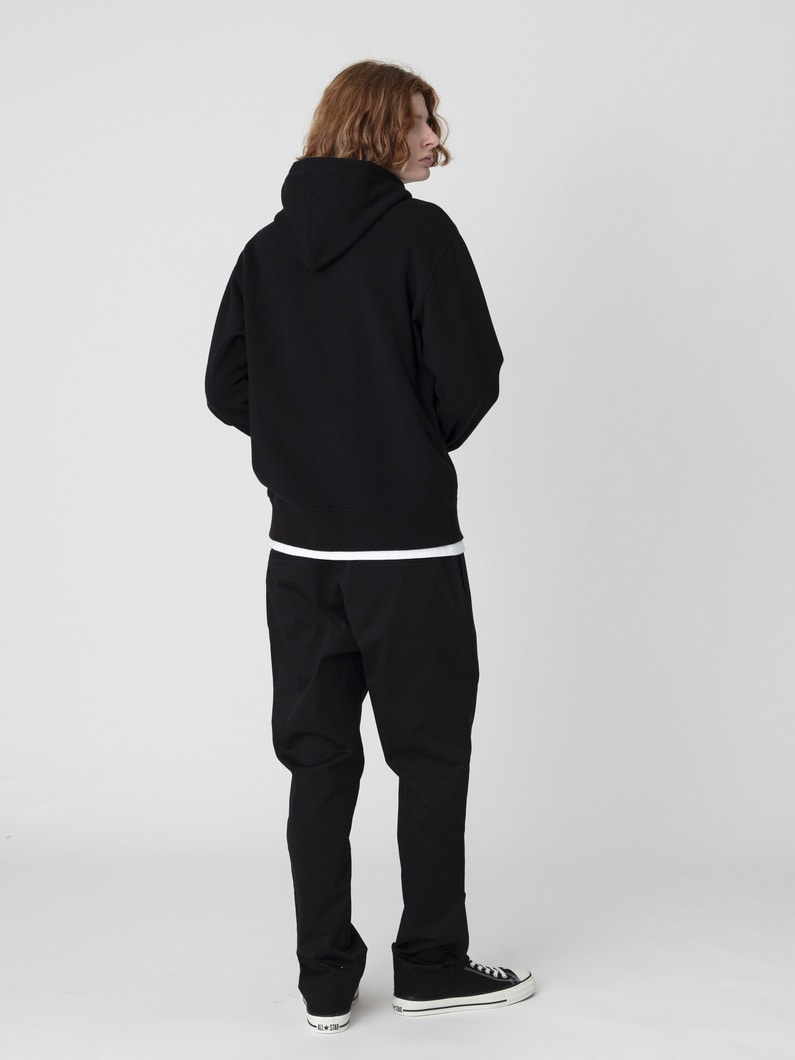 ドローストリング コットンツイル パンツ 詳細画像 black 3