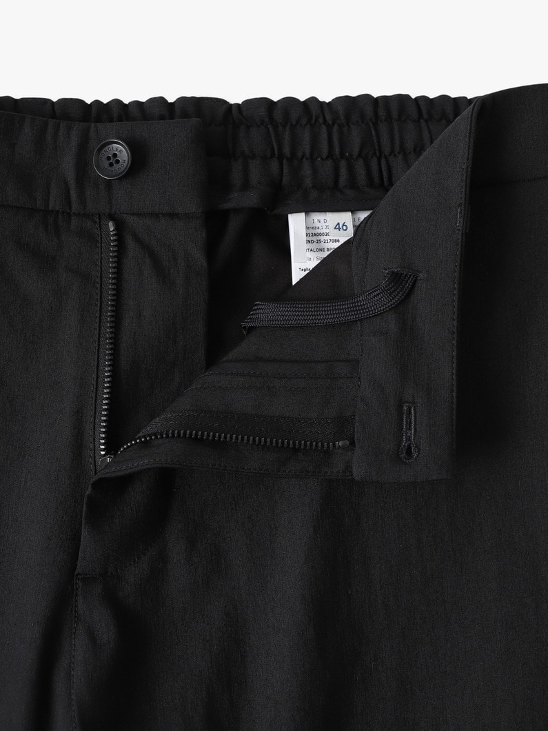 テクニカル リネンブレンド パンツ 詳細画像 black 2