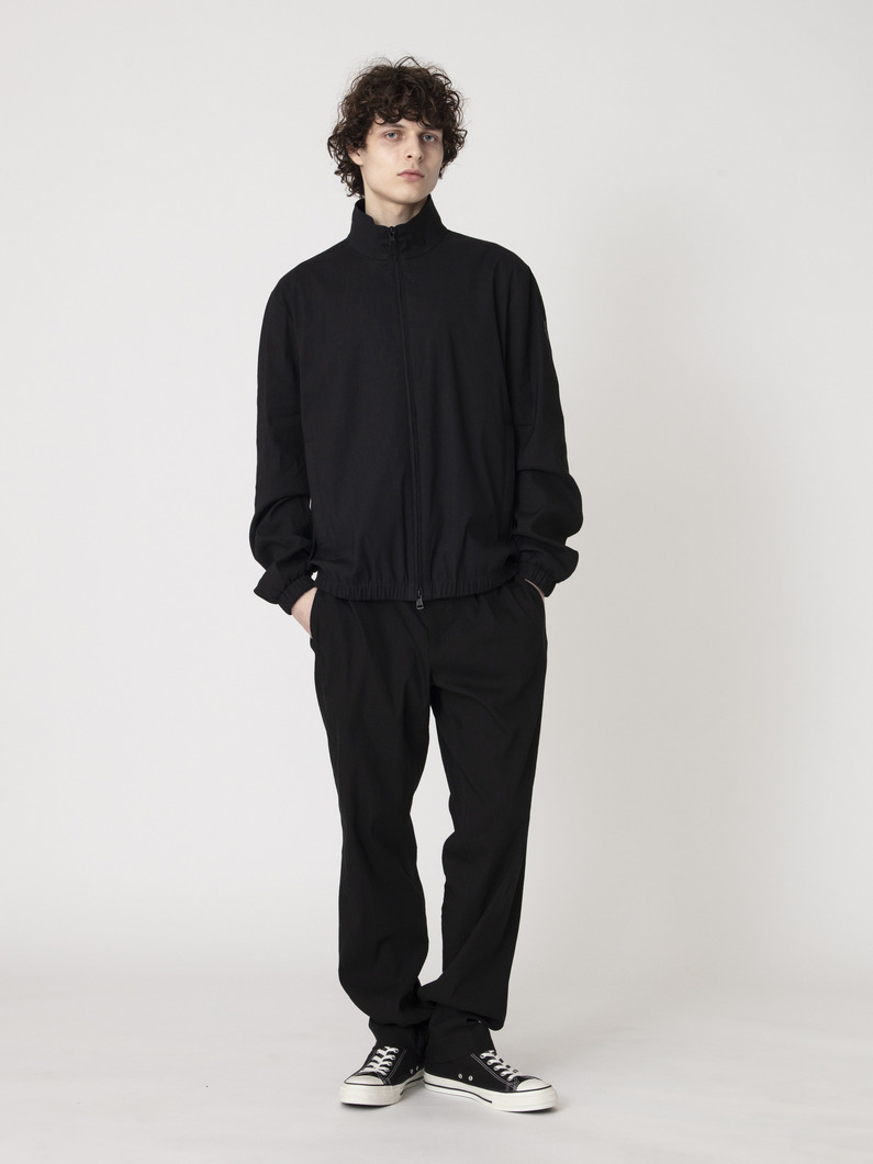 テクニカル リネンブレンド パンツ 詳細画像 black 2