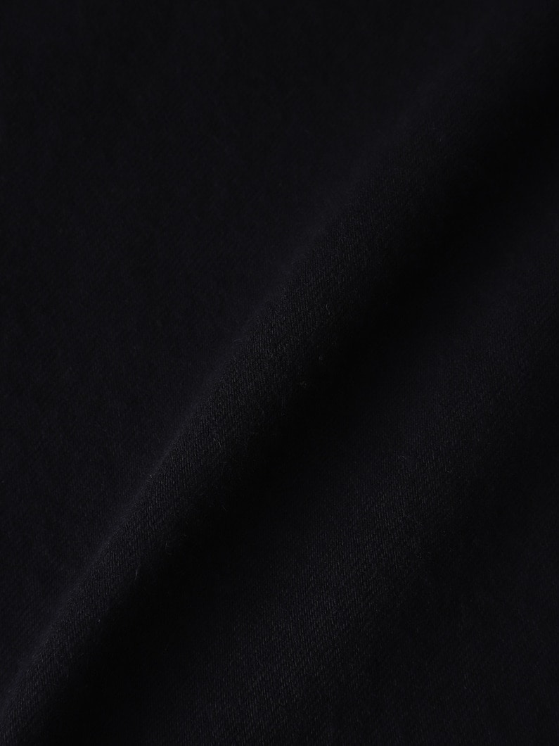 コットンヘンプ デニムパンツ 詳細画像 black 4