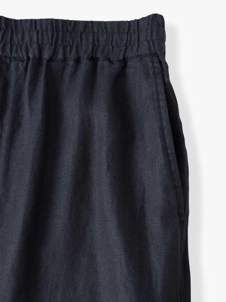 ジャパンリネン イージーパンツ 詳細画像 beige 3