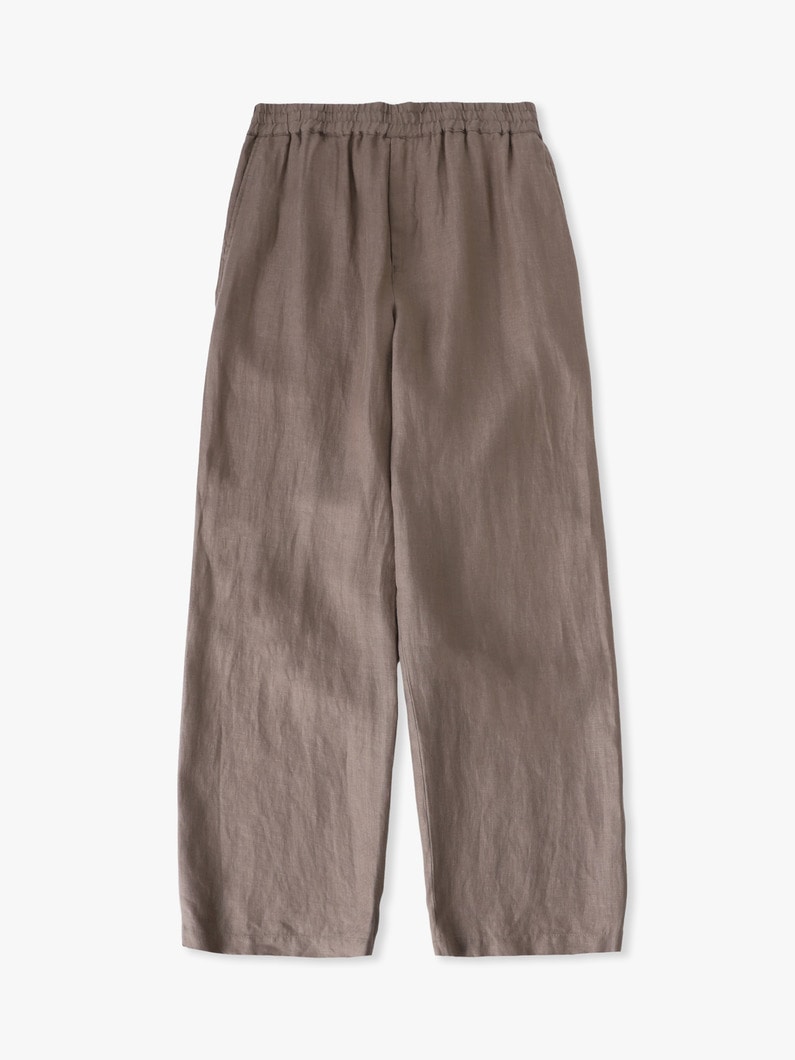 ジャパンリネン イージーパンツ 詳細画像 beige 1