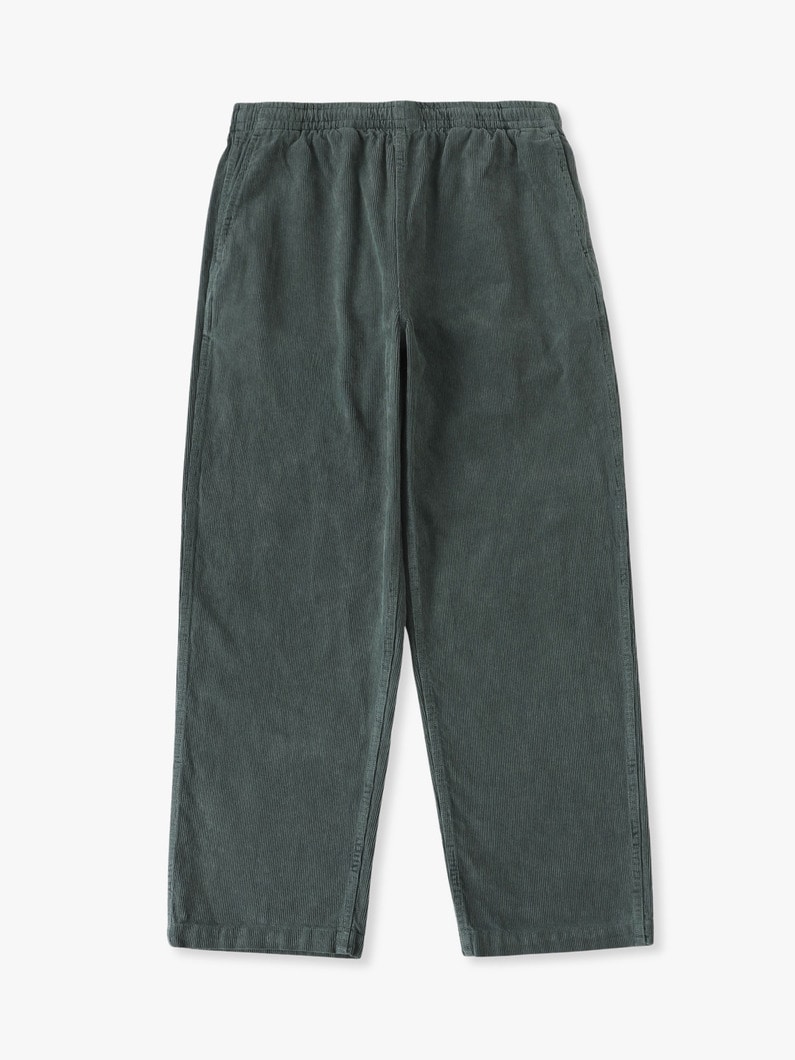オーガニックコーデュロイ イージーパンツ 詳細画像 green