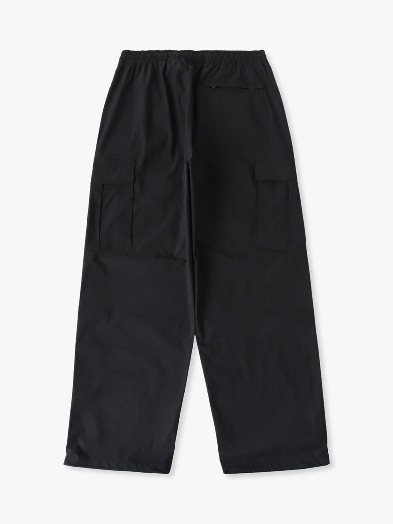 コットンポリエステル タイプライター パンツ 詳細画像 black 1