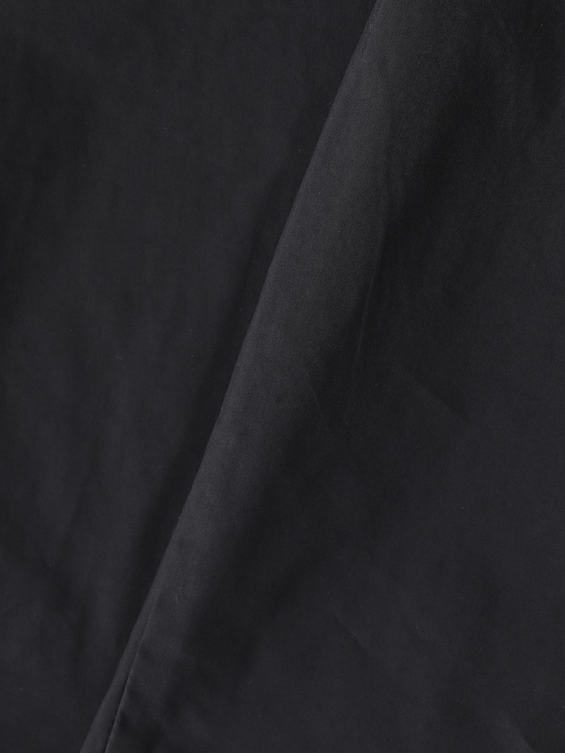 コットンポリエステル タイプライター パンツ 詳細画像 black 5