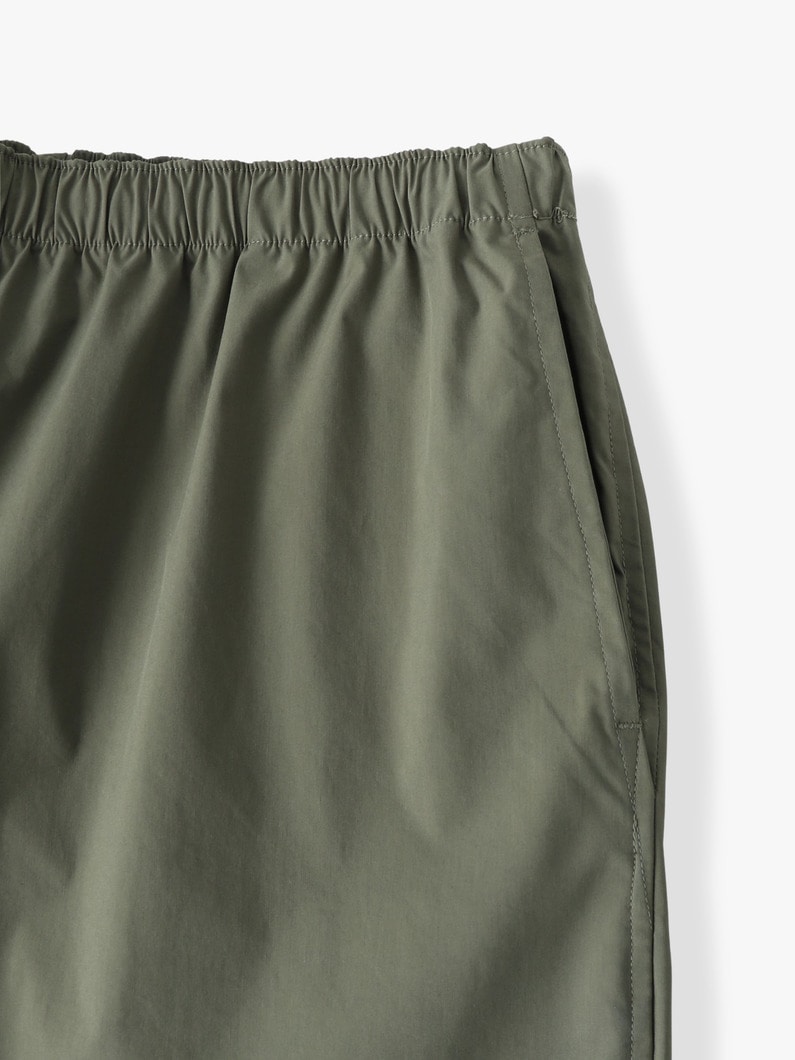 コットンポリエステル タイプライター ショーツ 詳細画像 olive 3