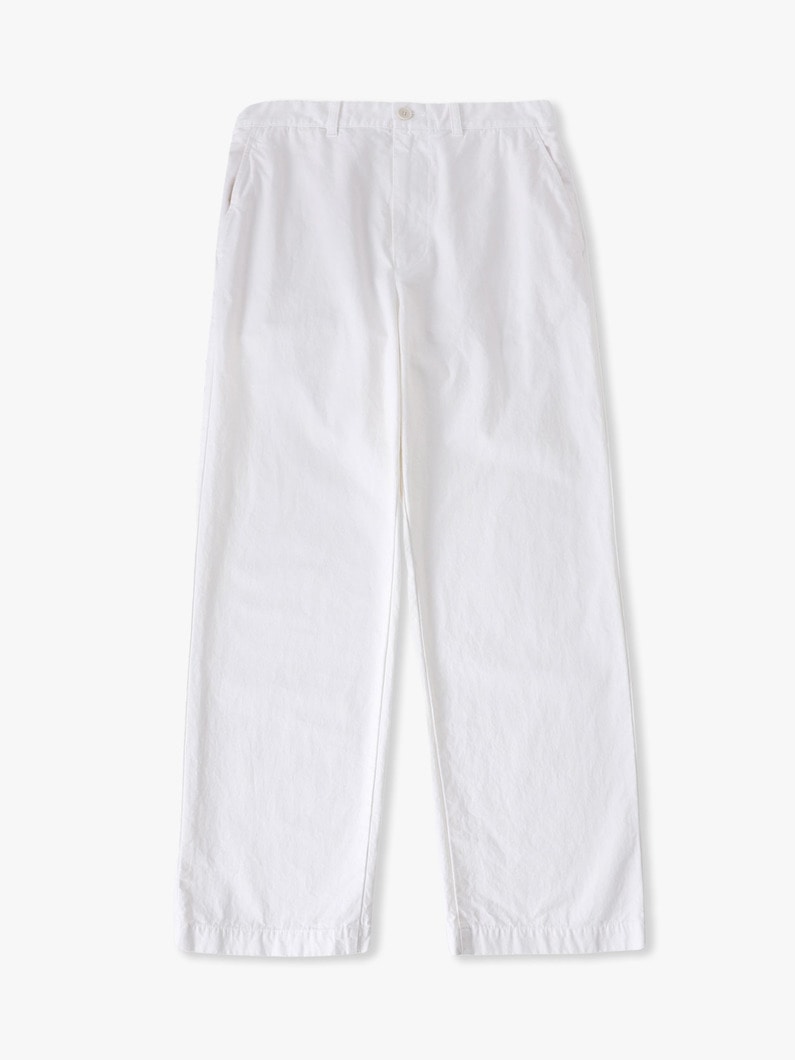 ダック ワークパンツ 詳細画像 white 4