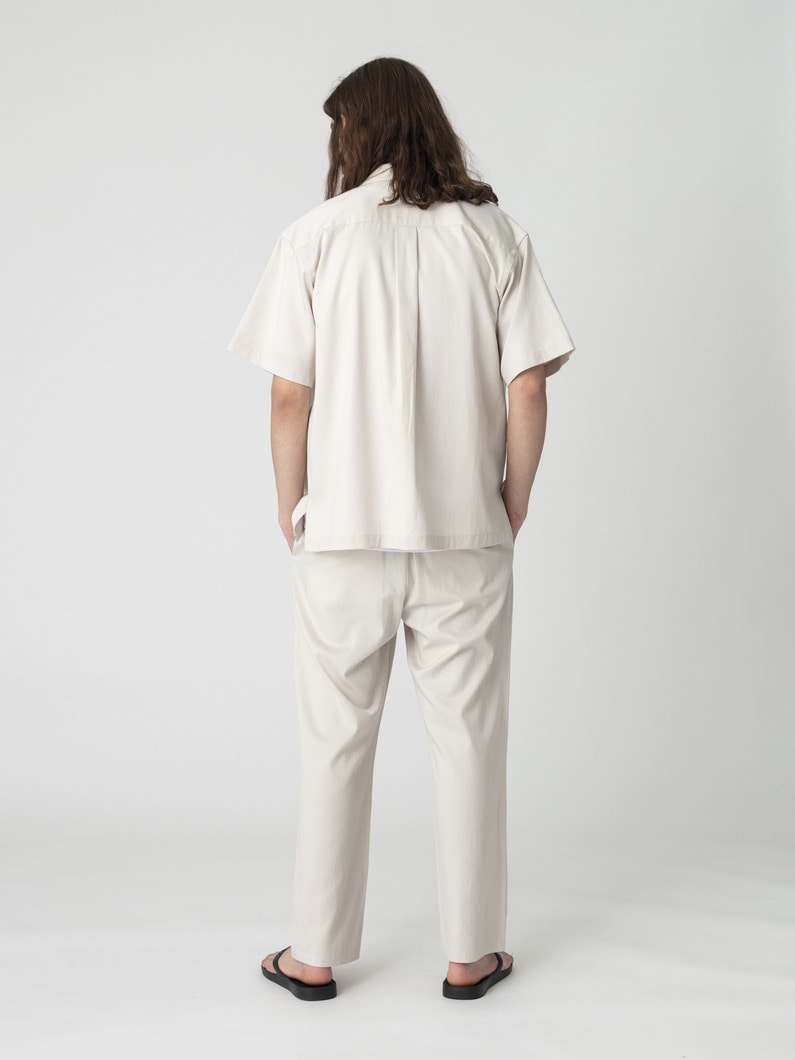 テンセルコットン イージーパンツ 詳細画像 ivory 3