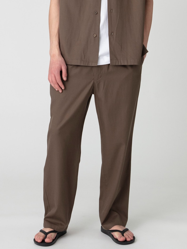 テンセルコットン イージーパンツ 詳細画像 khaki