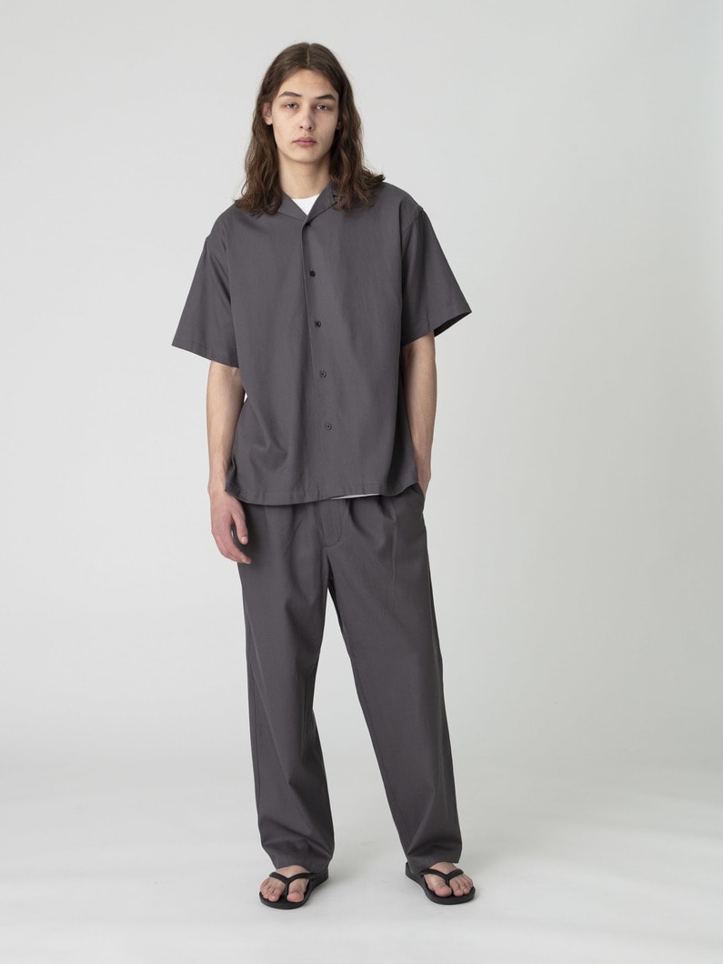 テンセルコットン イージーパンツ 詳細画像 charcoal gray 2