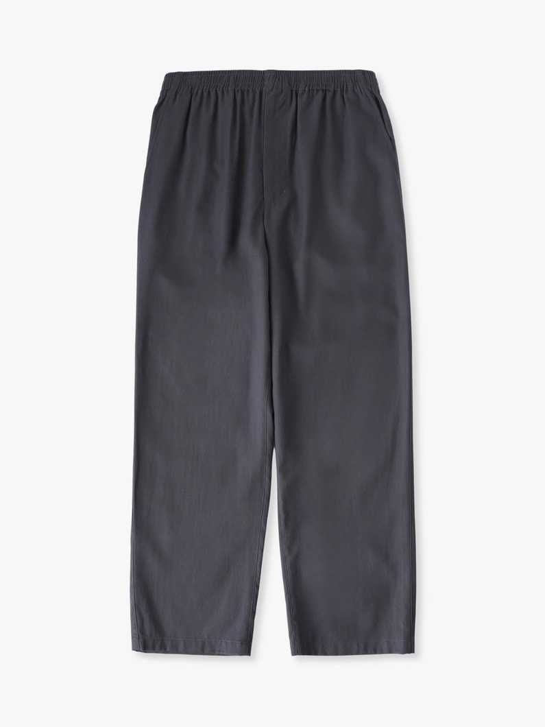 テンセルコットン イージーパンツ 詳細画像 charcoal gray 4