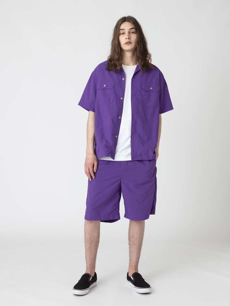 サプレックスナイロン ワーク イージーショーツ 詳細画像 purple 2