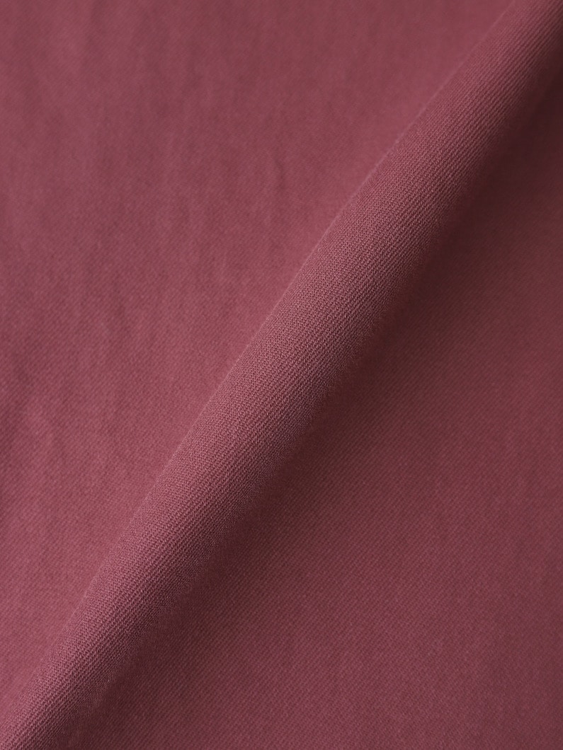 ダブルウィーブツイル サルファイドダイ イージーパンツ 詳細画像 burgundy 4