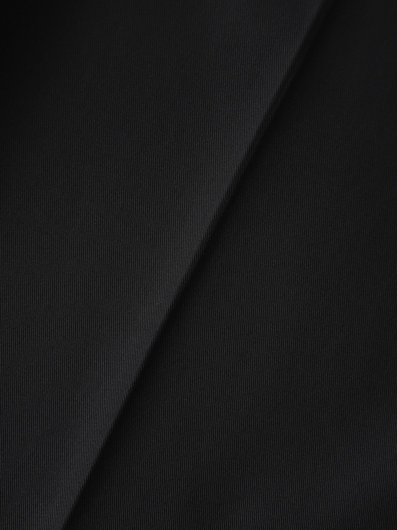 ギャバジン スラックスパンツ 詳細画像 black 4