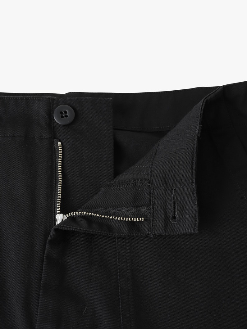 オーガニックコットン ワイドフィット パンツ 詳細画像 olive 2