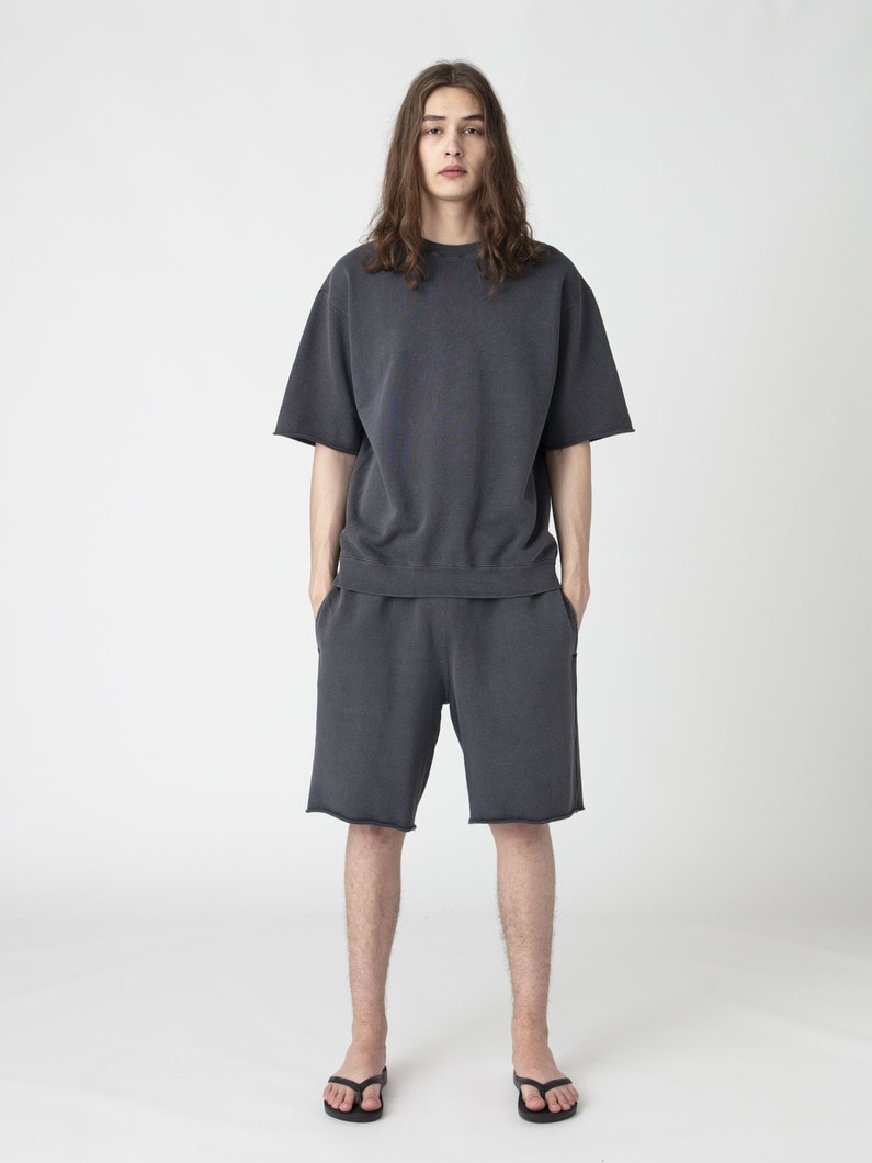 スウェットショーツ 詳細画像 charcoal gray 2