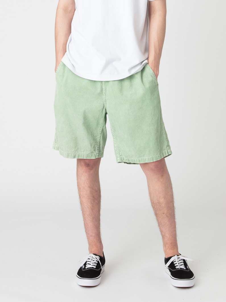コーデュロイ イージーショーツ 詳細画像 light green