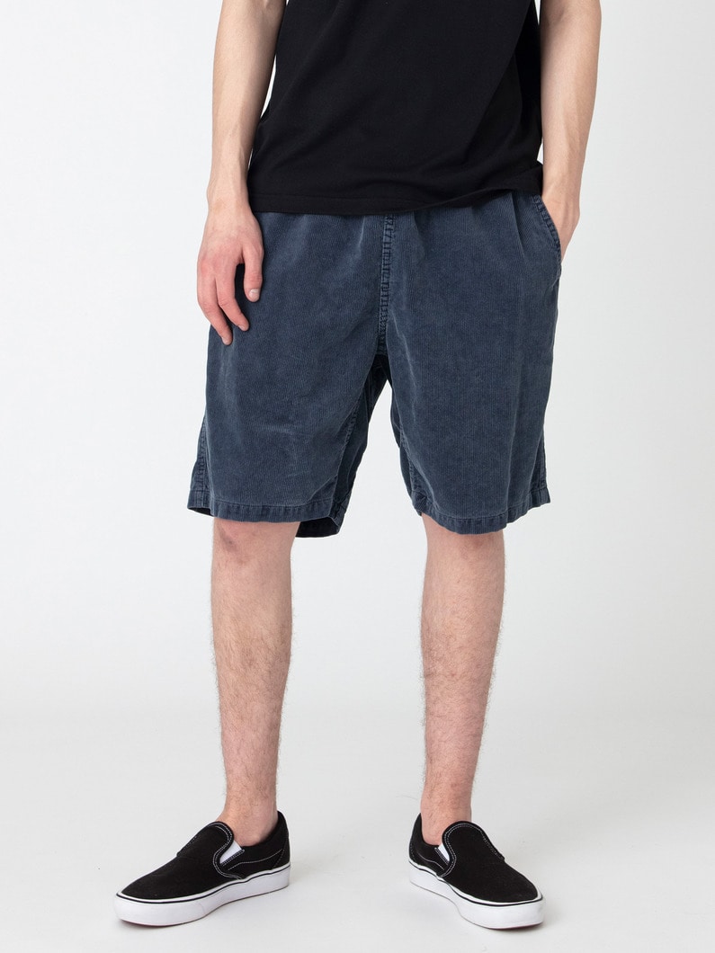 コーデュロイ イージーショーツ 詳細画像 navy