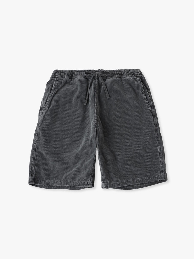 コーデュロイ イージーショーツ 詳細画像 charcoal gray 4