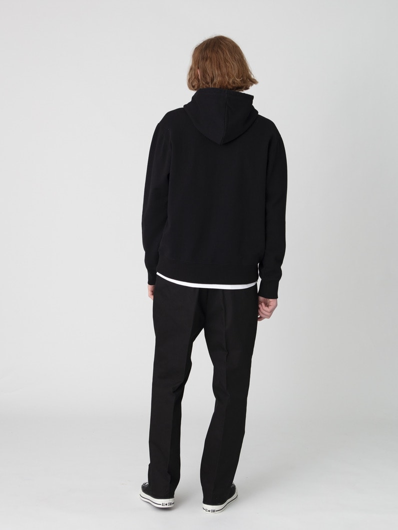 ハイデンシティー ツイル テーパードフィット パンツ 詳細画像 black 3