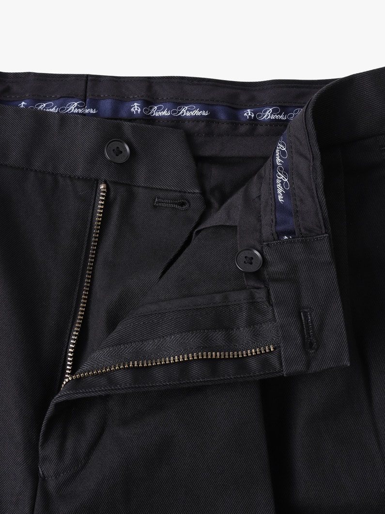 ハイデンシティー ツイル ワイドフィット パンツ 詳細画像 black 2