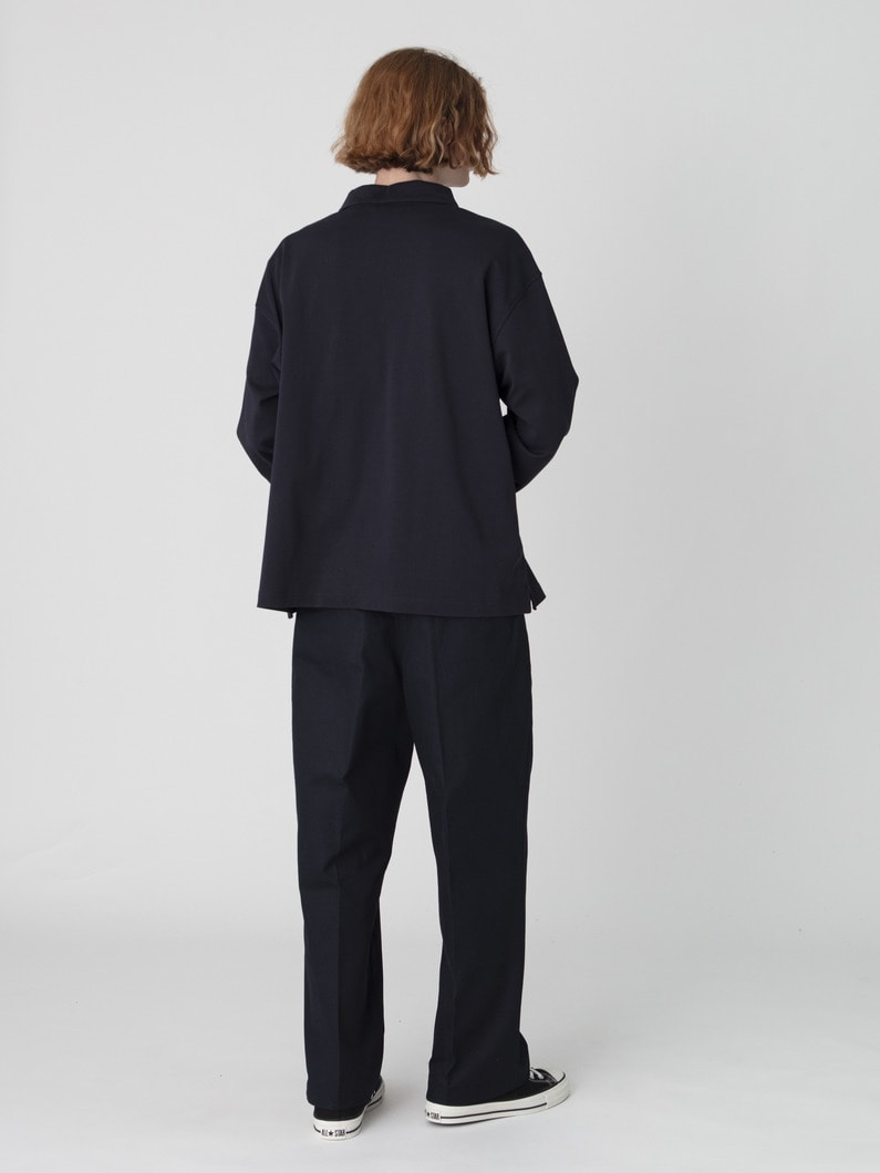 ハイデンシティー ツイル ワイドフィット パンツ 詳細画像 navy 4