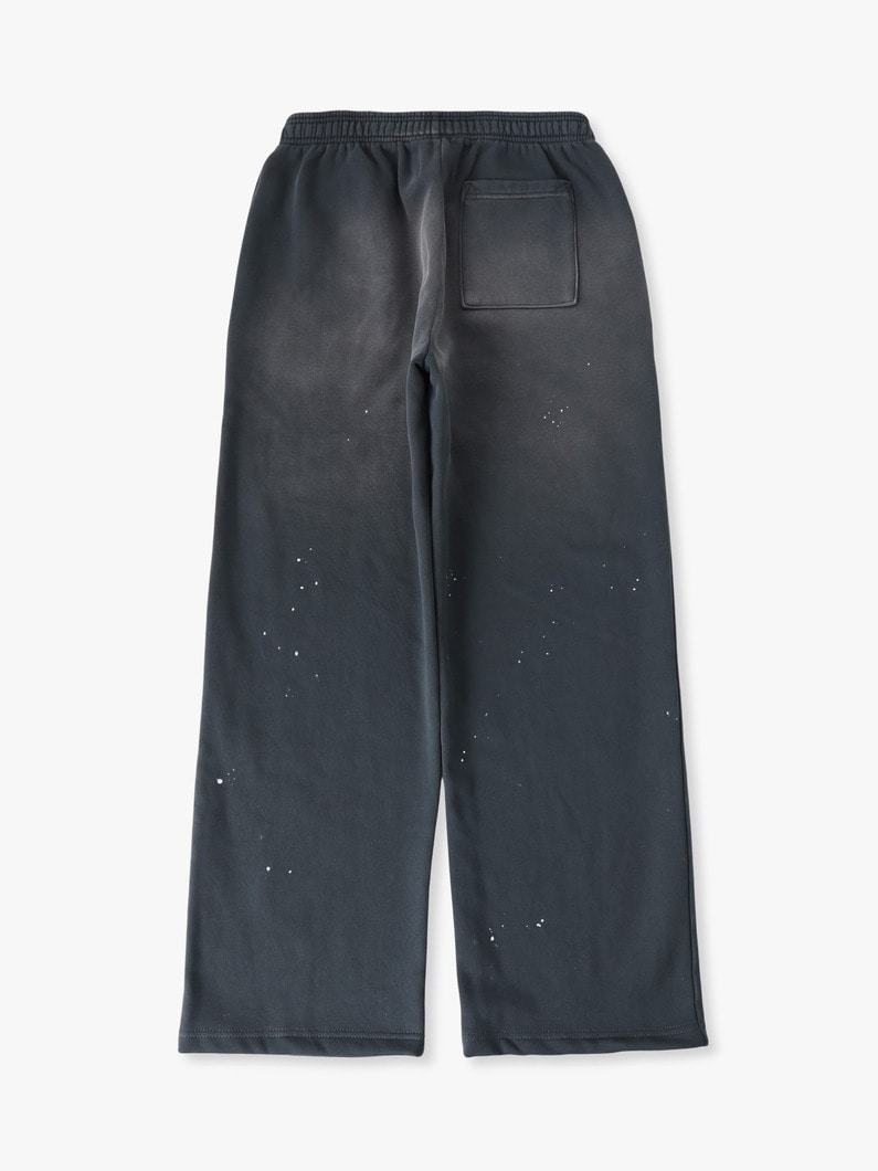 ペイント スウェットパンツ 詳細画像 black 1