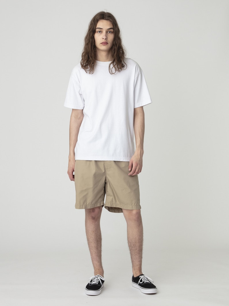 ハイデンシティー コットンナイロンギャバ ショーツ 詳細画像 beige 2