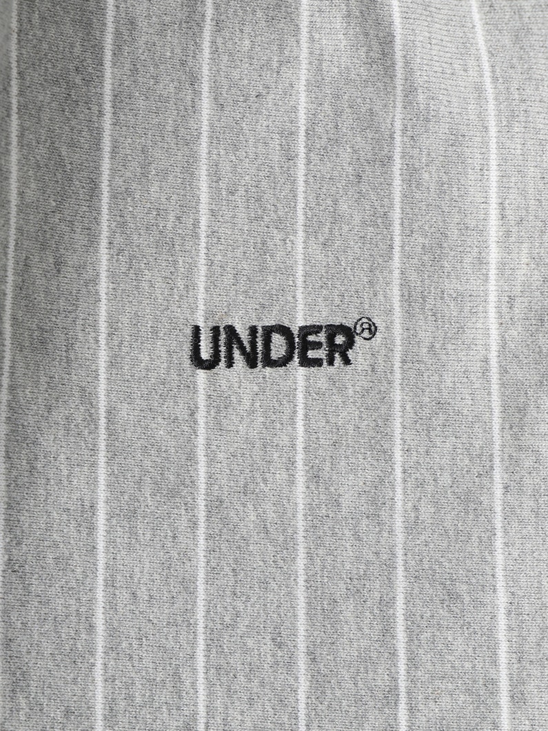 ピンストライプ スウェット ショーツ 詳細画像 navy 4