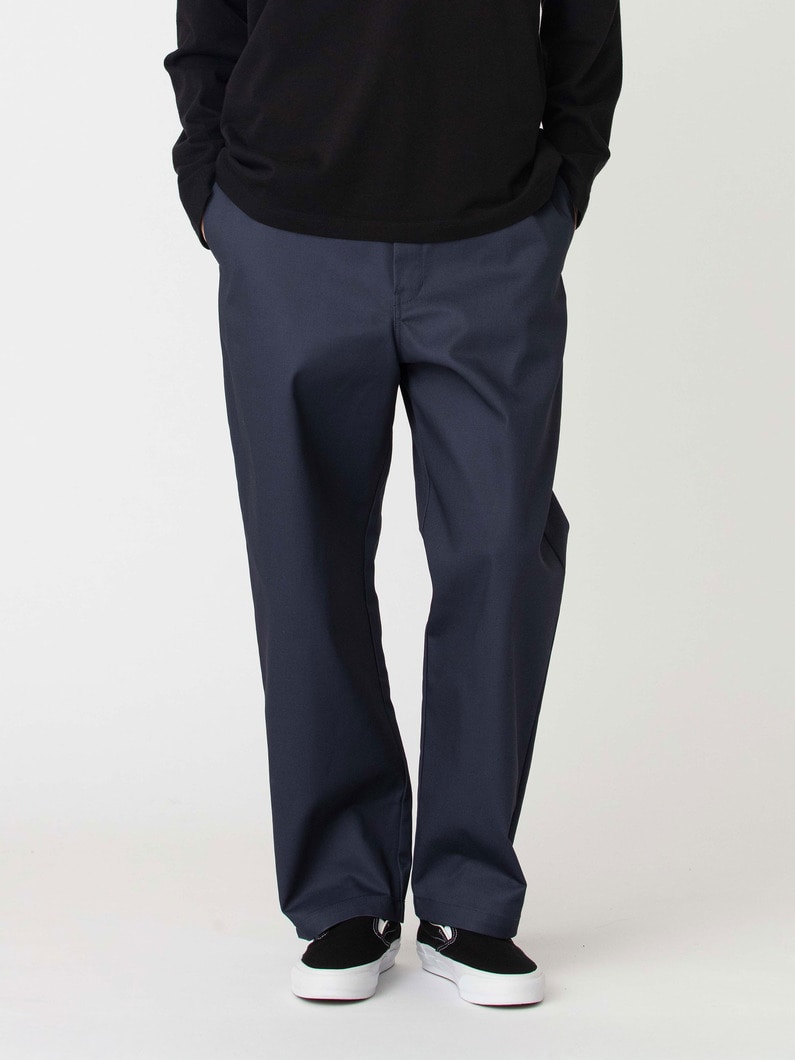 ワイドフィット ワークチノパンツ 詳細画像 dark navy