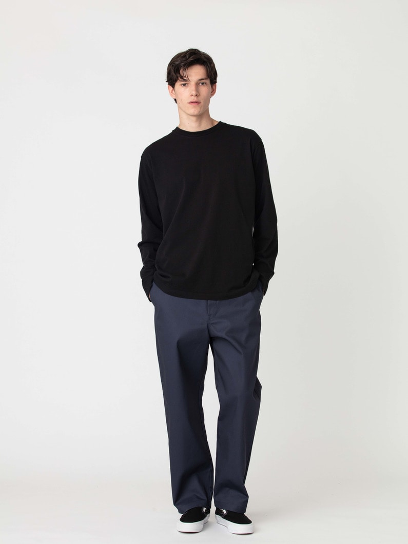 ワイドフィット ワークチノパンツ 詳細画像 dark navy 2