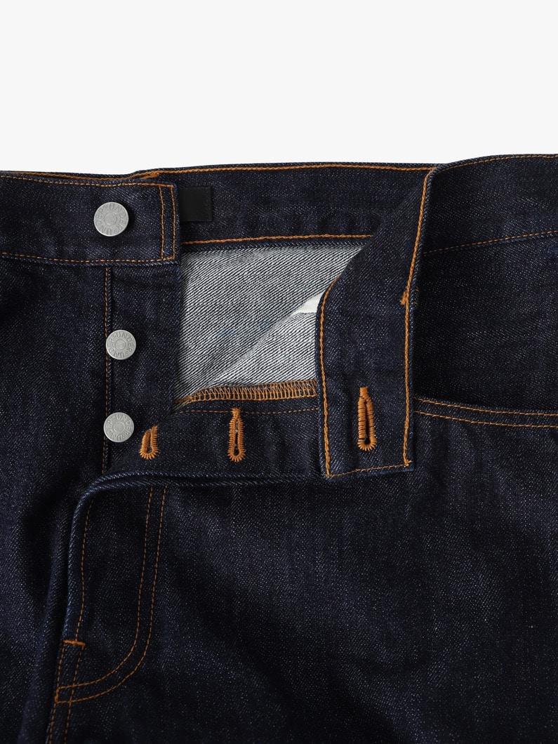 ワンウォッシュ インディゴ デニムパンツ 詳細画像 indigo 2