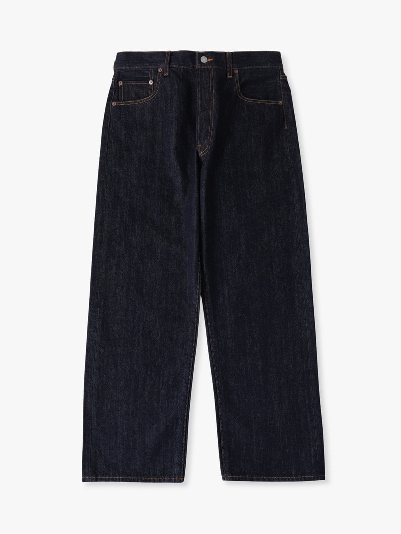 ワンウォッシュ インディゴ デニムパンツ 詳細画像 indigo 3
