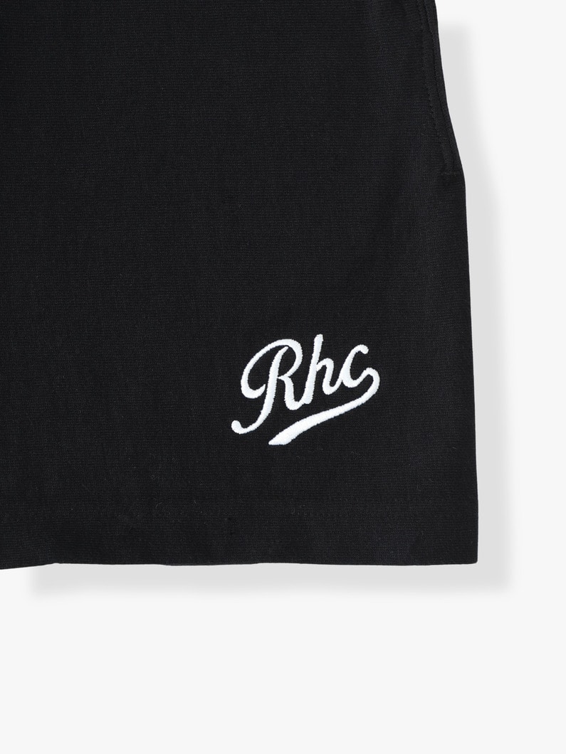 Rロゴ スウェット ショーツ 詳細画像 black 3