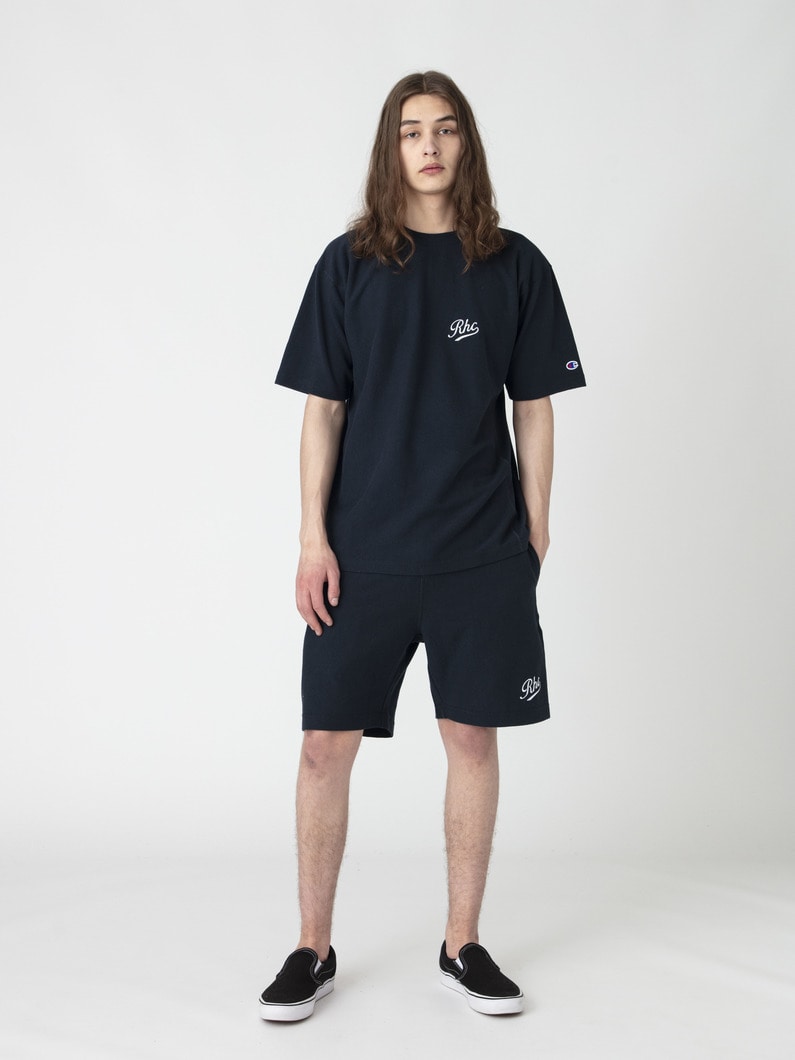 Rロゴ スウェット ショーツ 詳細画像 navy 2