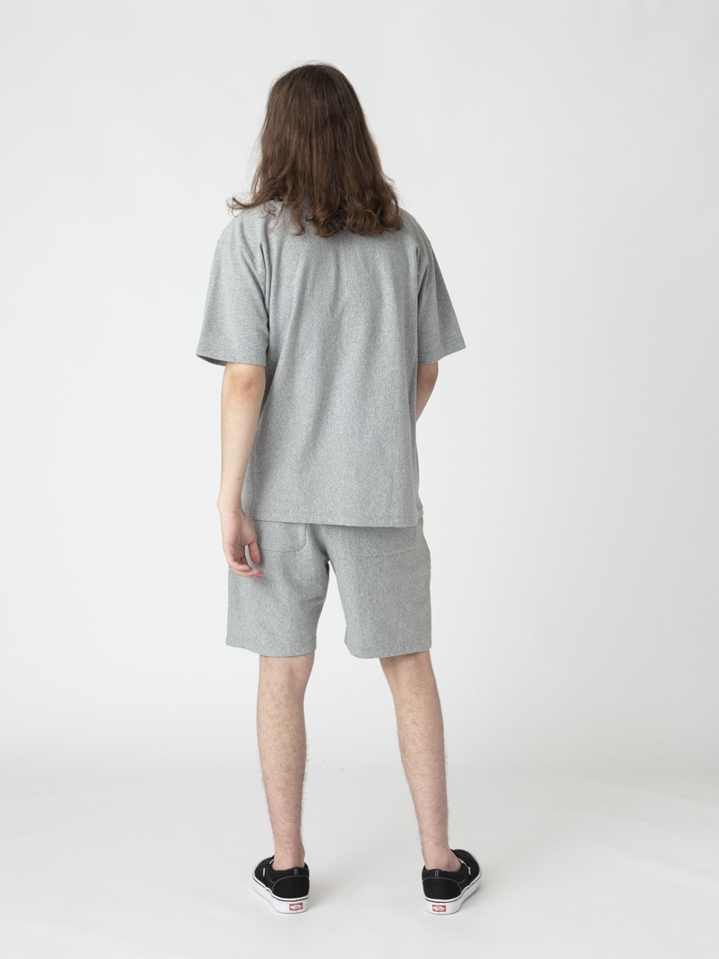 Rロゴ スウェット ショーツ 詳細画像 gray 3
