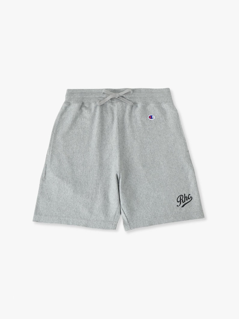Rロゴ スウェット ショーツ 詳細画像 gray 4