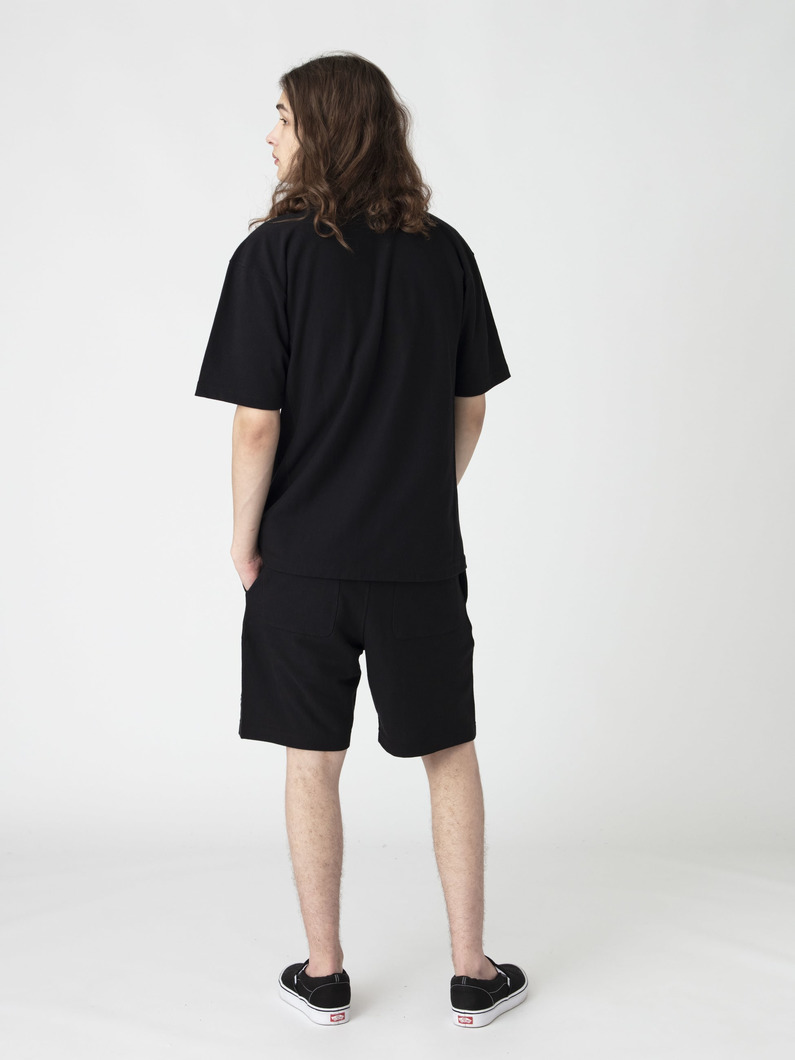 Rロゴ スウェット ショーツ 詳細画像 black 3