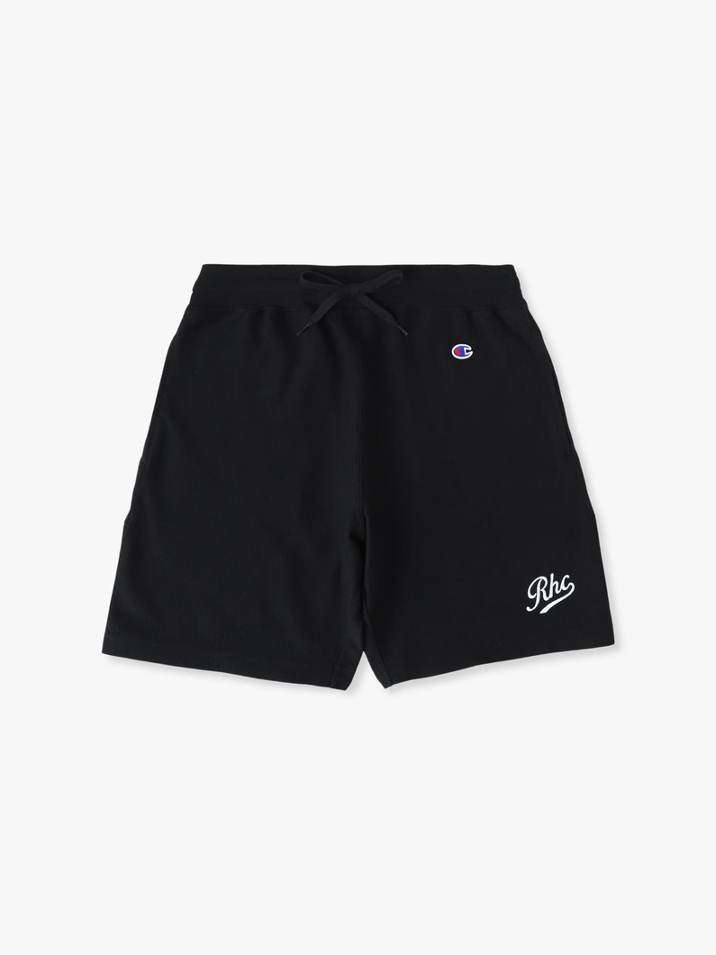 Rロゴ スウェット ショーツ 詳細画像 black 4