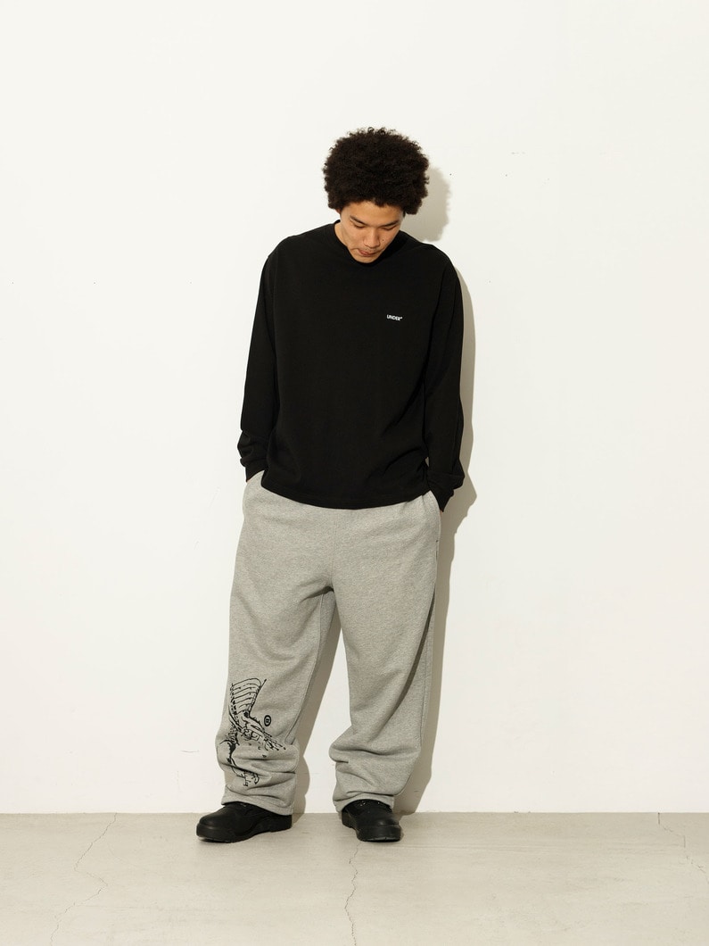 スウェットパンツ（Mole bones） 詳細画像 gray