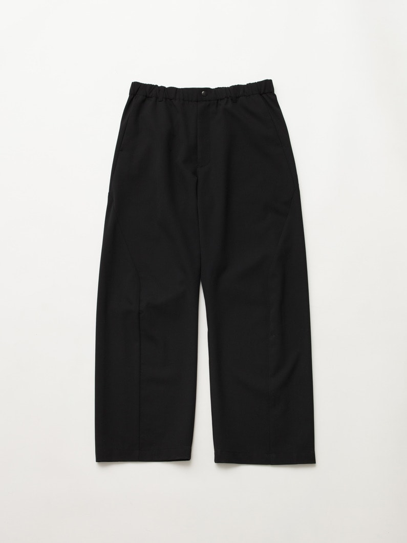 ウールツイル パンツ 詳細画像 black 4