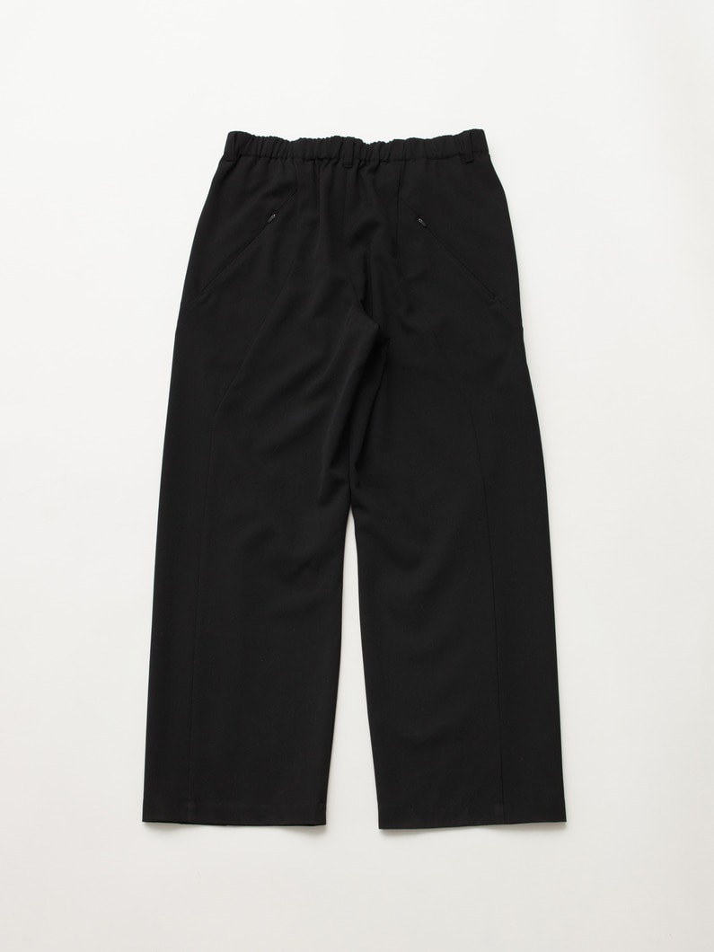 ウールツイル パンツ 詳細画像 black 5