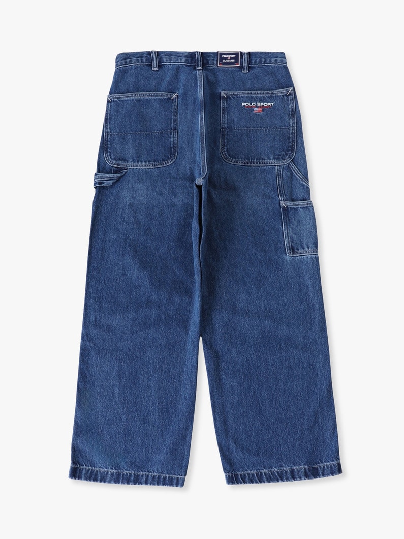 ウーブン デニムパンツ 詳細画像 blue 1