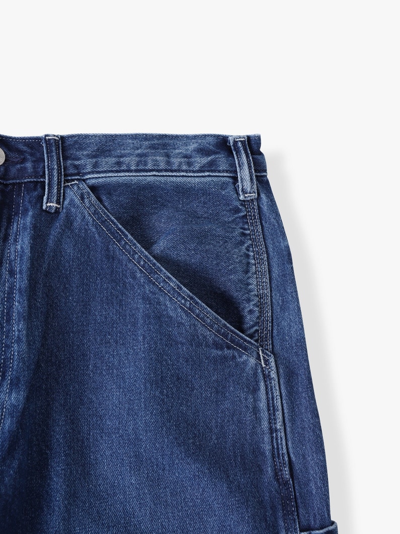 ウーブン デニムパンツ 詳細画像 blue 3